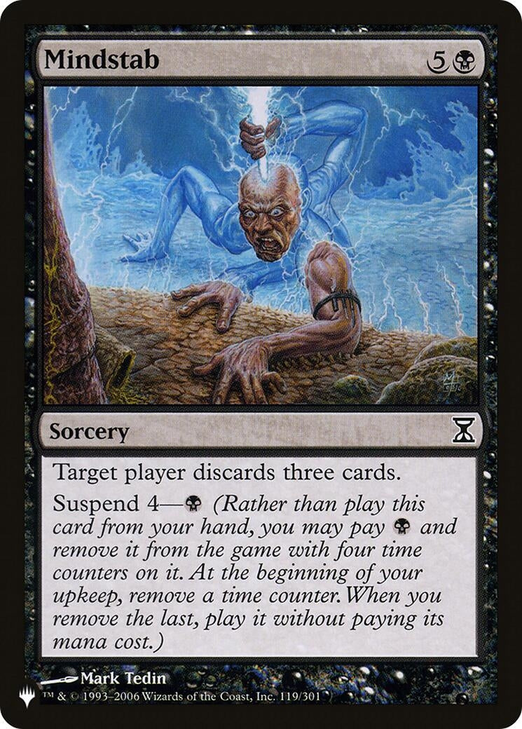 Image for Mindstab (The List Reprints) (119/301) - Magic: The Gathering