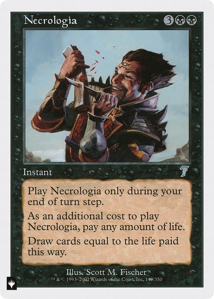 Image for Necrologia (The List Reprints) (149/350) - Magic: The Gathering