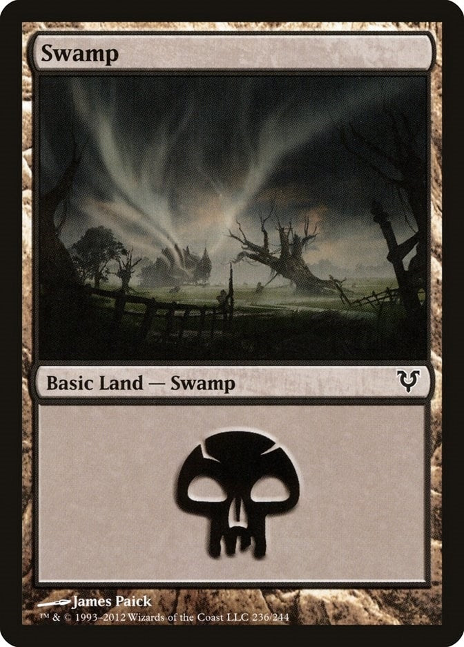 Image for Swamp (236) (Avacyn Restored) (236) - Magic: The Gathering