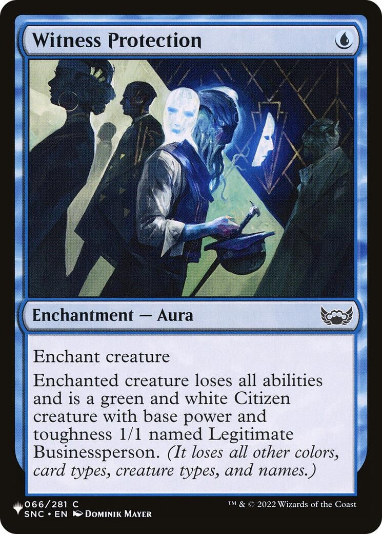 Image for Witness Protection (The List Reprints) (066/281) - Magic: The Gathering