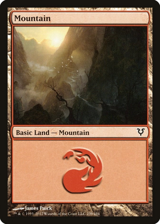 Image for Mountain (239) (Avacyn Restored) (239) - Magic: The Gathering