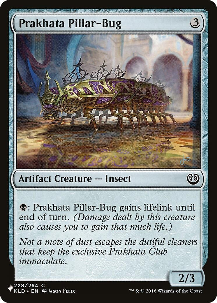 Image for Prakhata Pillar-Bug (The List Reprints) (228/264) - Magic: The Gathering