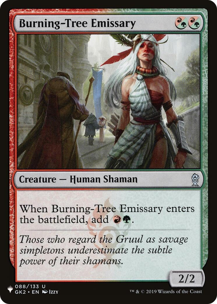 Image for Burning-Tree Emissary (The List Reprints) (088/133) - Magic: The Gathering