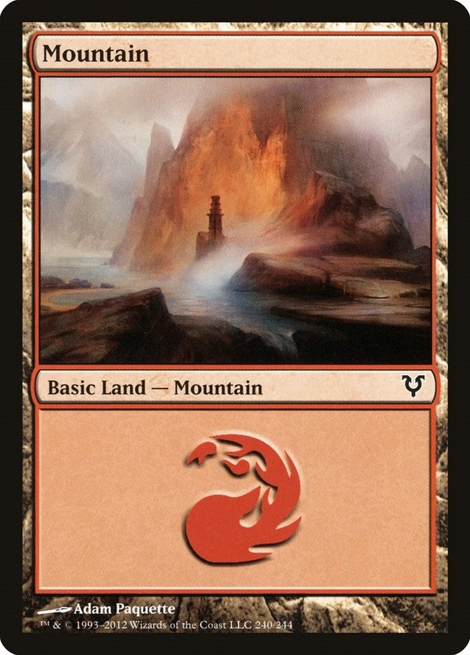 Image for Mountain (240) (Avacyn Restored) (240) - Magic: The Gathering