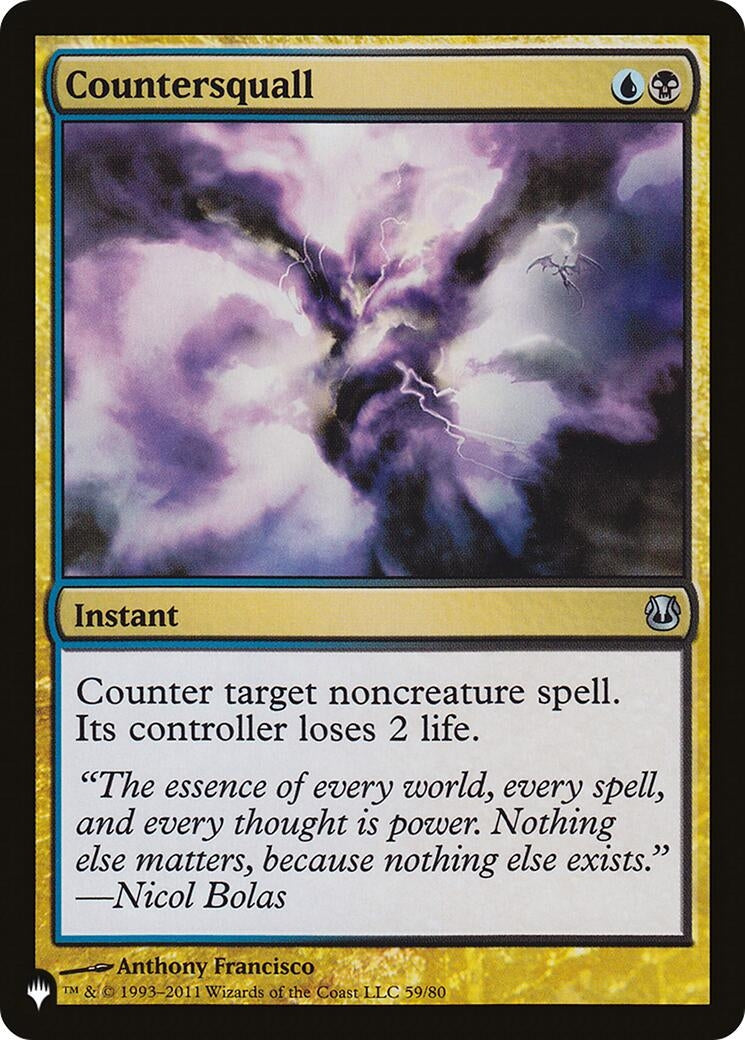Image for Countersquall (The List Reprints) (59/80) - Magic: The Gathering