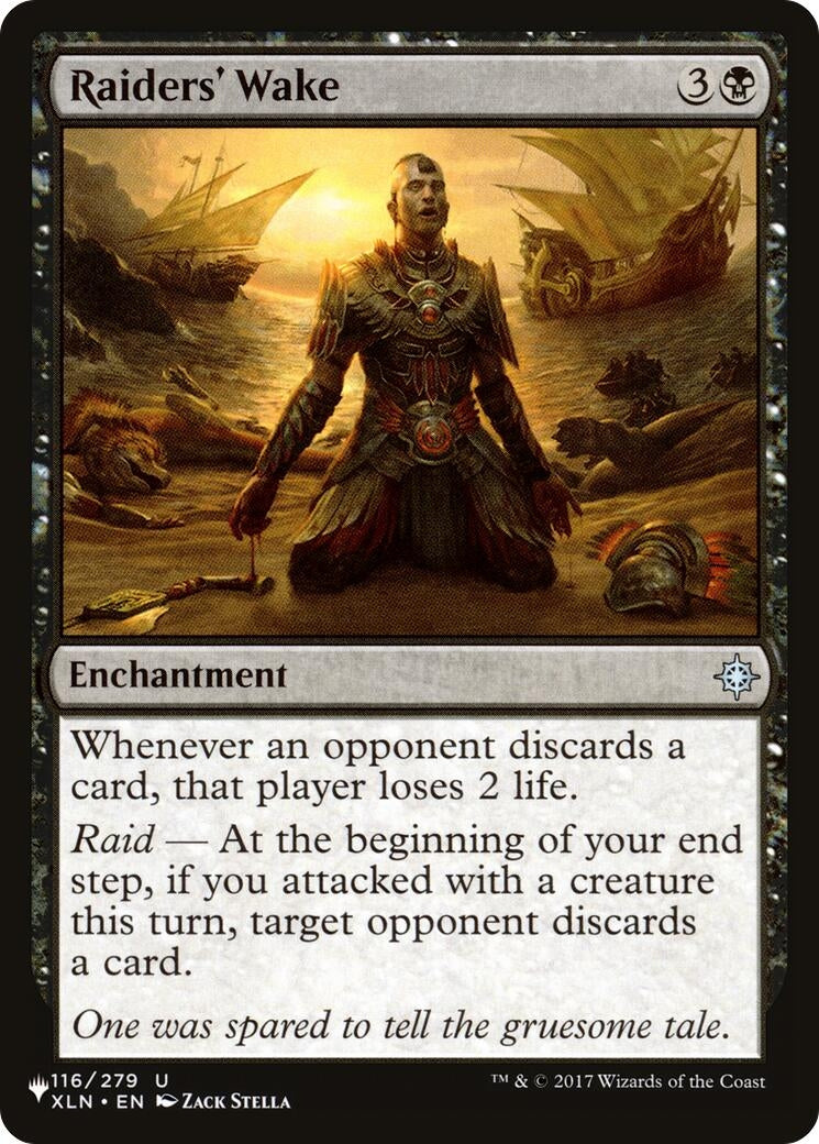 Image for Raiders' Wake (The List Reprints) (116/279) - Magic: The Gathering