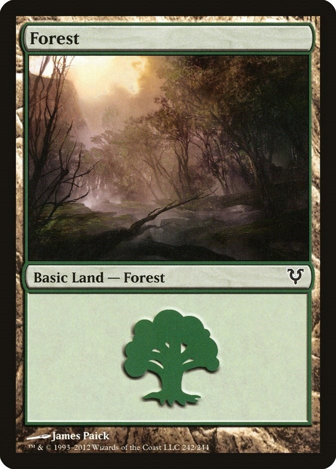 Image for Forest (242) (Avacyn Restored) (242) - Magic: The Gathering