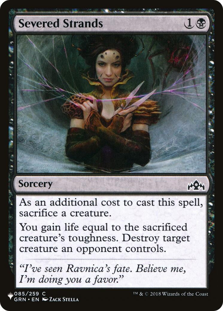 Image for Severed Strands (The List Reprints) (085/259) - Magic: The Gathering