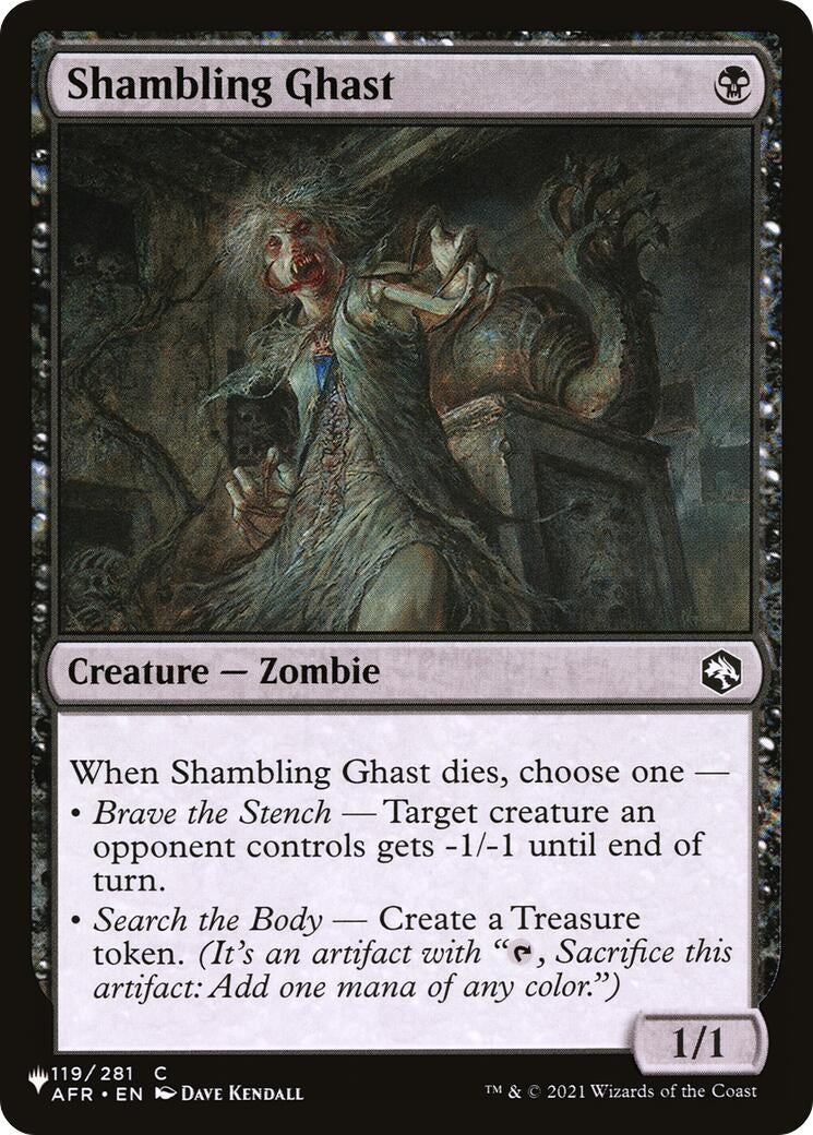 Image for Shambling Ghast (The List Reprints) (119/281) - Magic: The Gathering