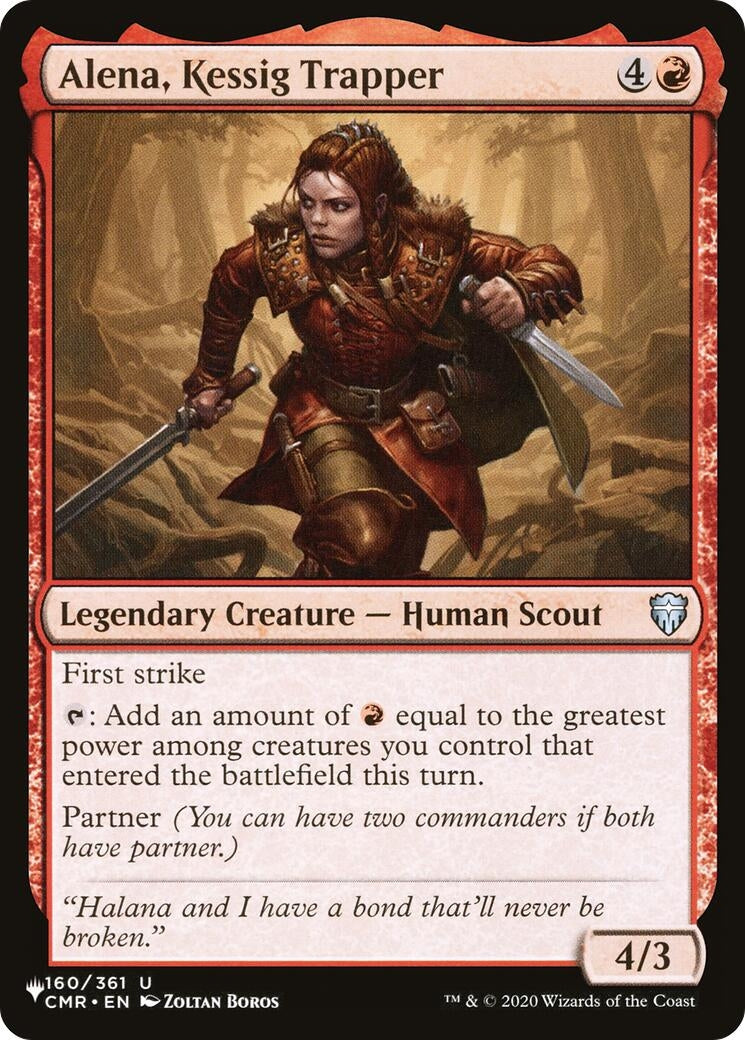 Image for Alena, Kessig Trapper (The List Reprints) (160/361) - Magic: The Gathering