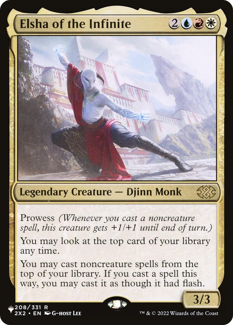 Image for Elsha of the Infinite (The List Reprints) (208/024) - Magic: The Gathering