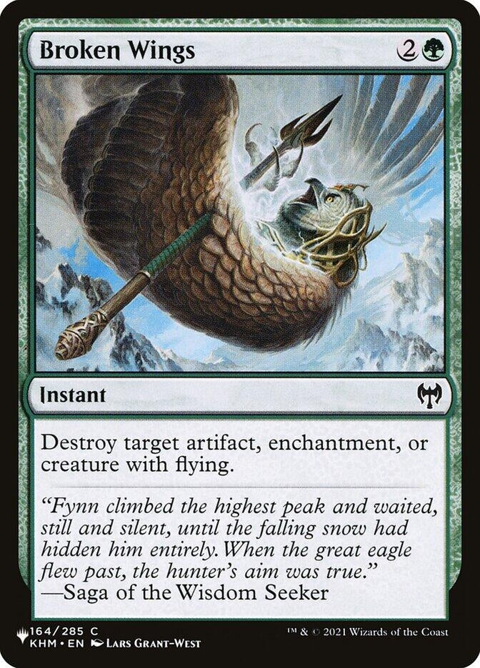 Image for Broken Wings (The List Reprints) (164/285) - Magic: The Gathering