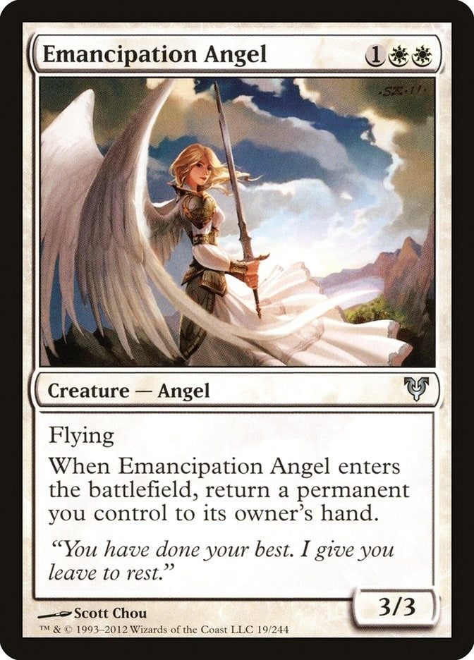Image for Emancipation Angel (Avacyn Restored) (19) - Magic: The Gathering