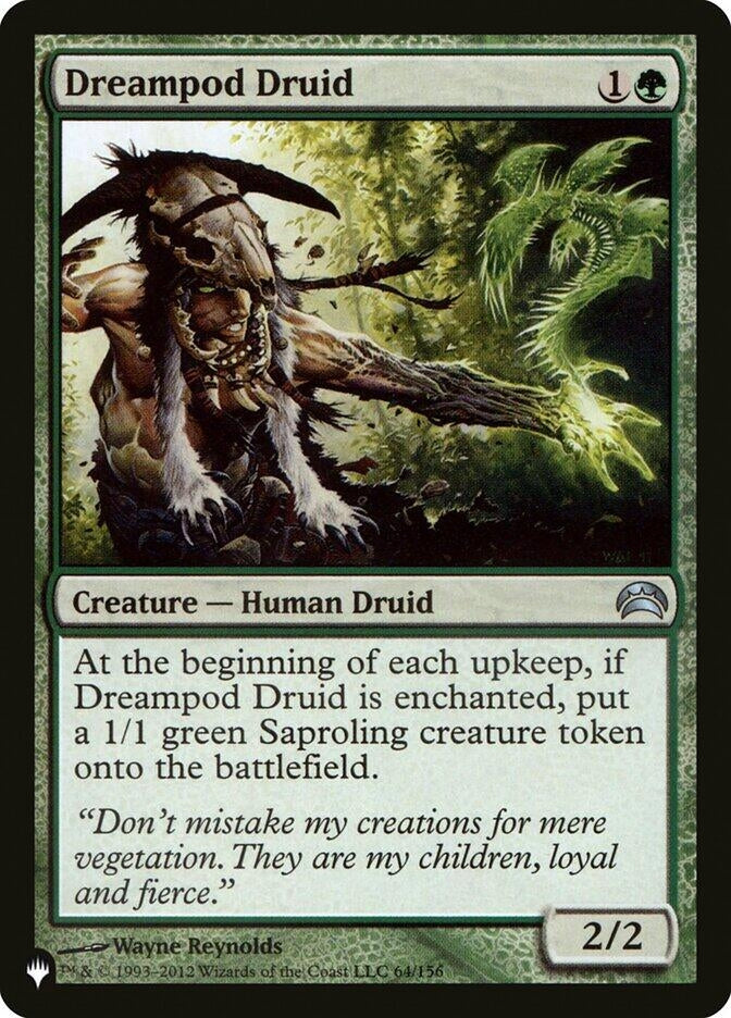 Image for Dreampod Druid (The List Reprints) (64/156) - Magic: The Gathering