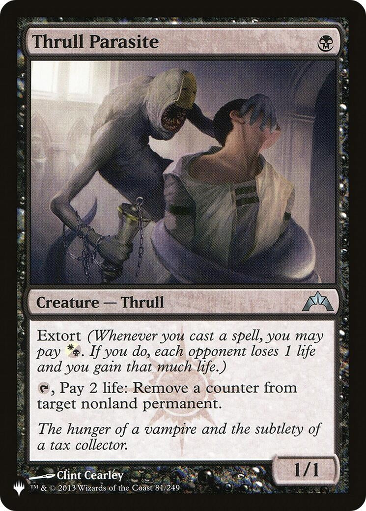 Image for Thrull Parasite (The List Reprints) (81/249) - Magic: The Gathering