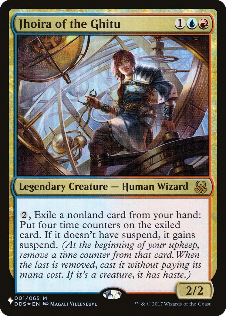 Image for Jhoira of the Ghitu (DDS) (The List Reprints) (001/065) - Magic: The Gathering