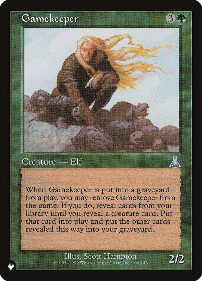 Image for Gamekeeper (The List Reprints) (106/143) - Magic: The Gathering