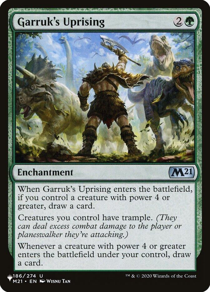 Image for Garruk's Uprising (The List Reprints) (186/274) - Magic: The Gathering
