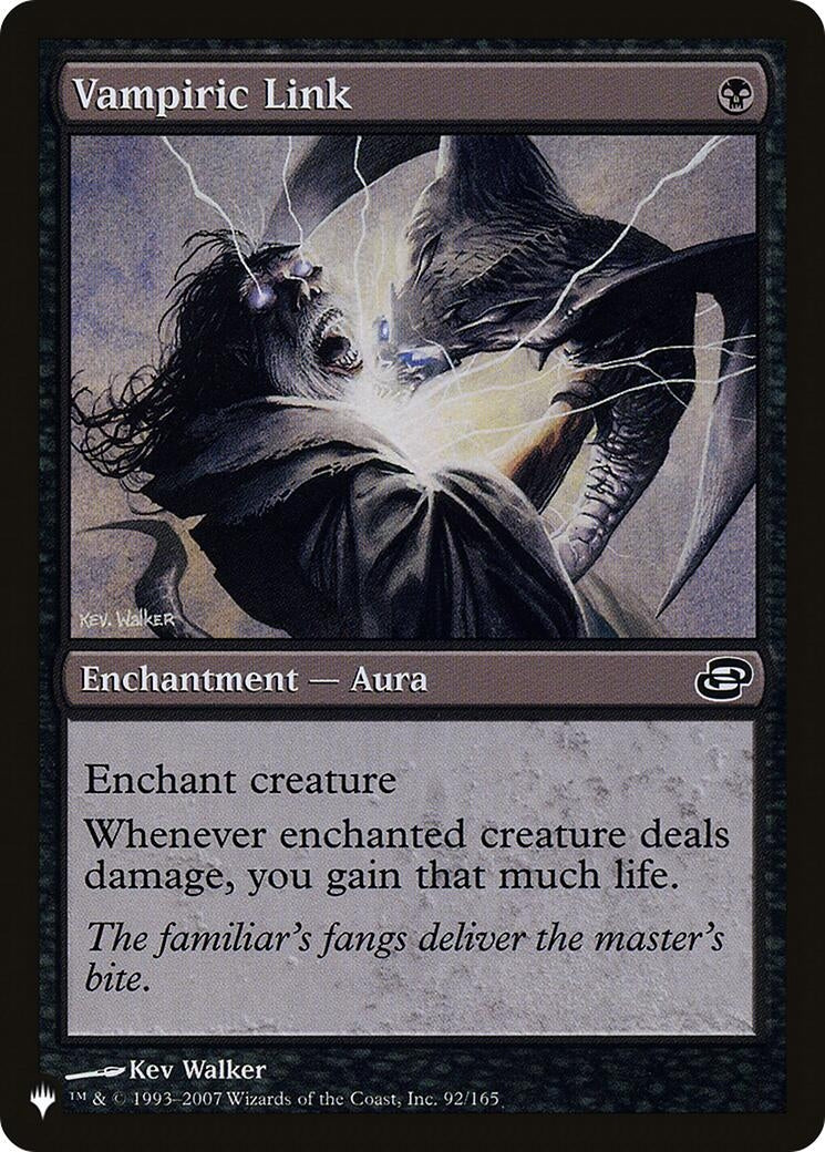 Image for Vampiric Link (The List Reprints) (92/165) - Magic: The Gathering
