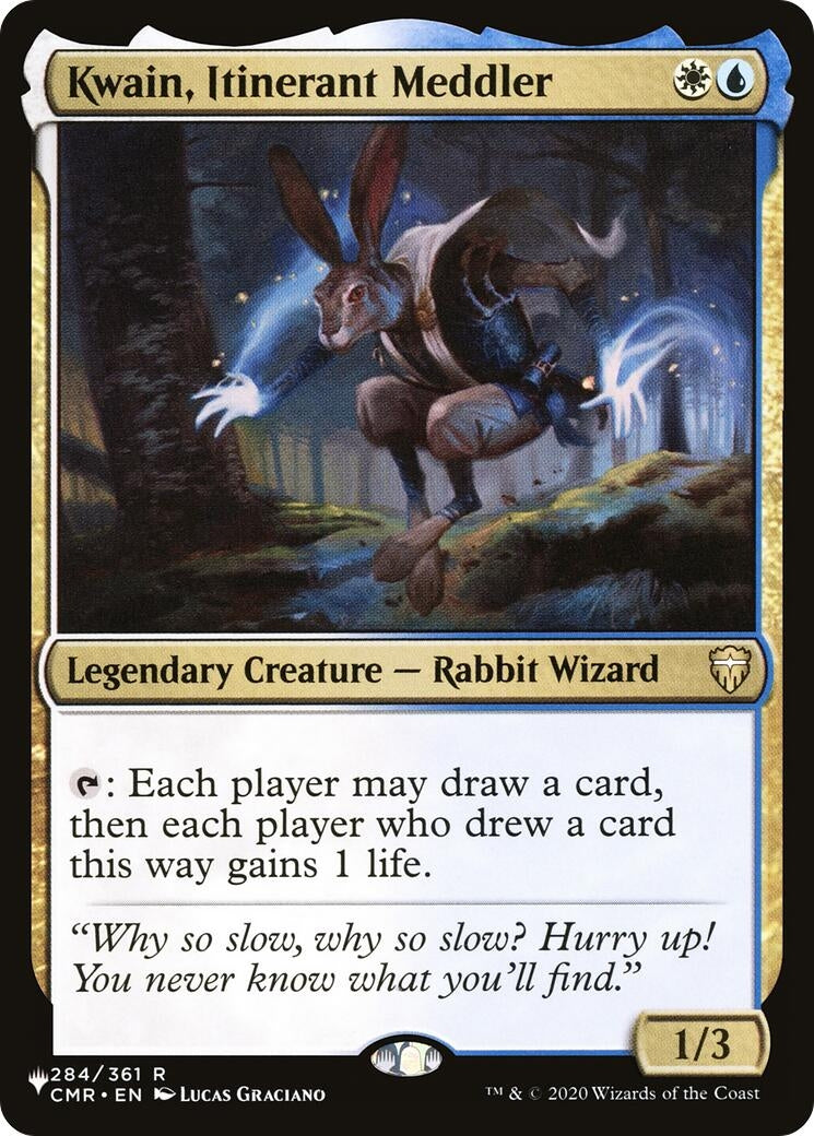 Image for Kwain, Itinerant Meddler (The List Reprints) (284/361) - Magic: The Gathering