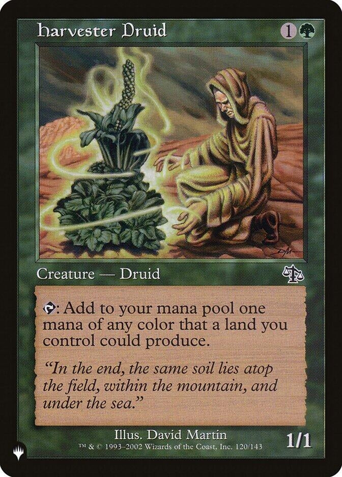 Image for Harvester Druid (The List Reprints) (120/143) - Magic: The Gathering