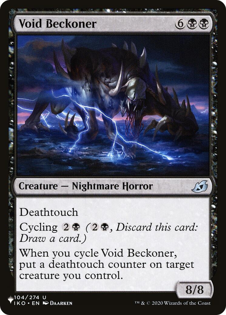 Image for Void Beckoner (The List Reprints) (104/274) - Magic: The Gathering