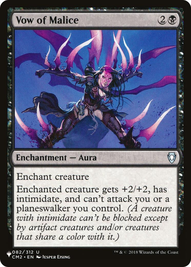 Image for Vow of Malice (The List Reprints) (082/312) - Magic: The Gathering
