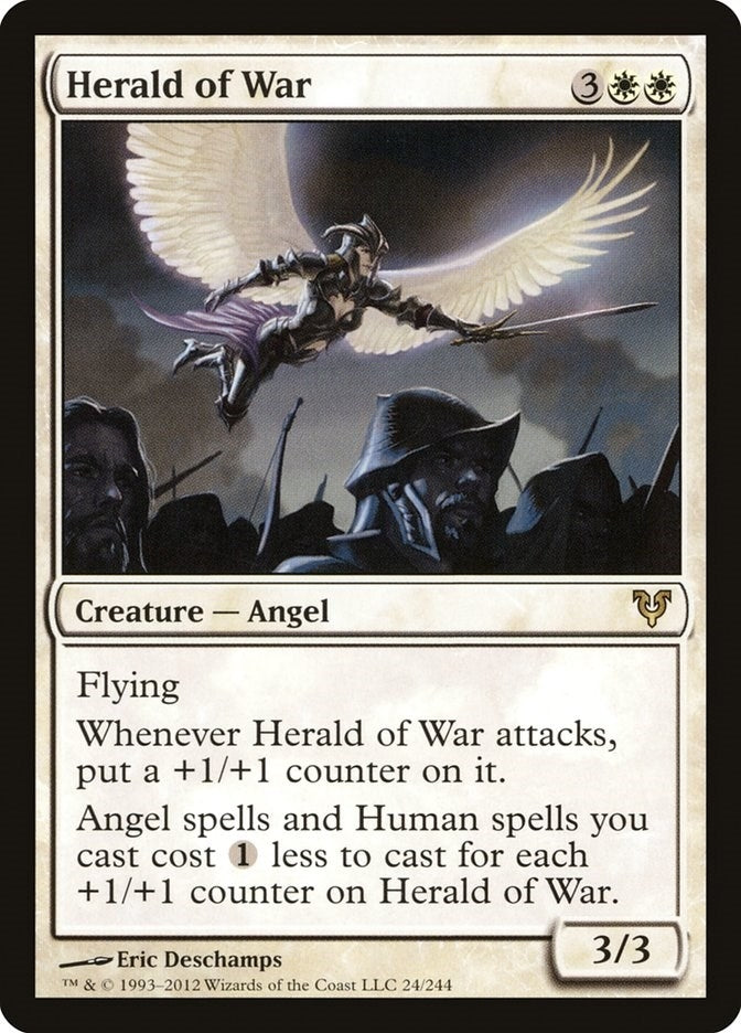 Image for Herald of War (Avacyn Restored) (24) - Magic: The Gathering
