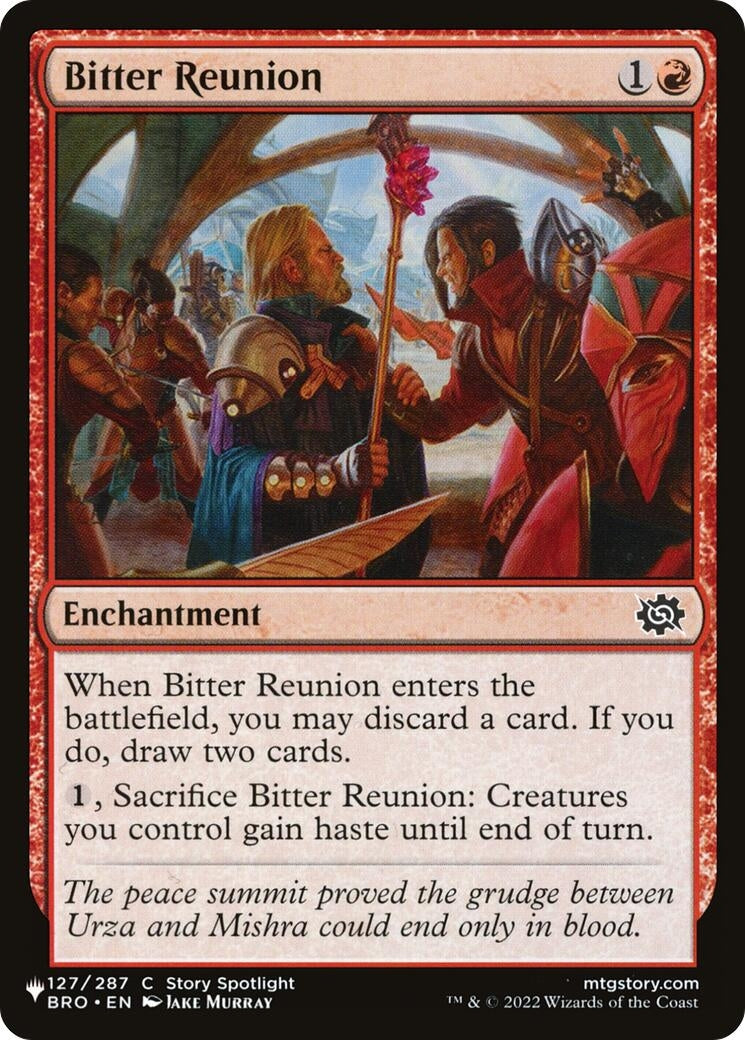 Image for Bitter Reunion (The List Reprints) (127/012) - Magic: The Gathering