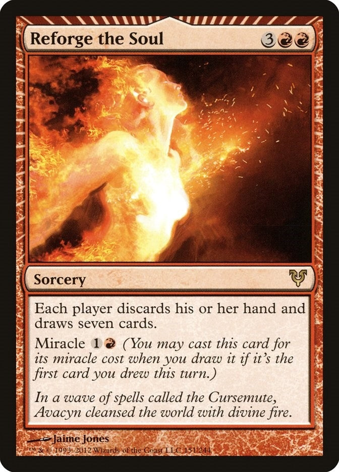 Image for Reforge the Soul (Avacyn Restored) (151) - Magic: The Gathering