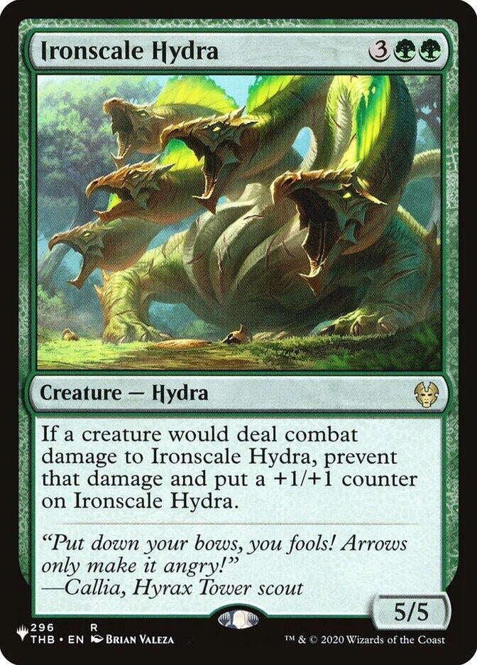 Image for Ironscale Hydra (The List Reprints) (296/254) - Magic: The Gathering