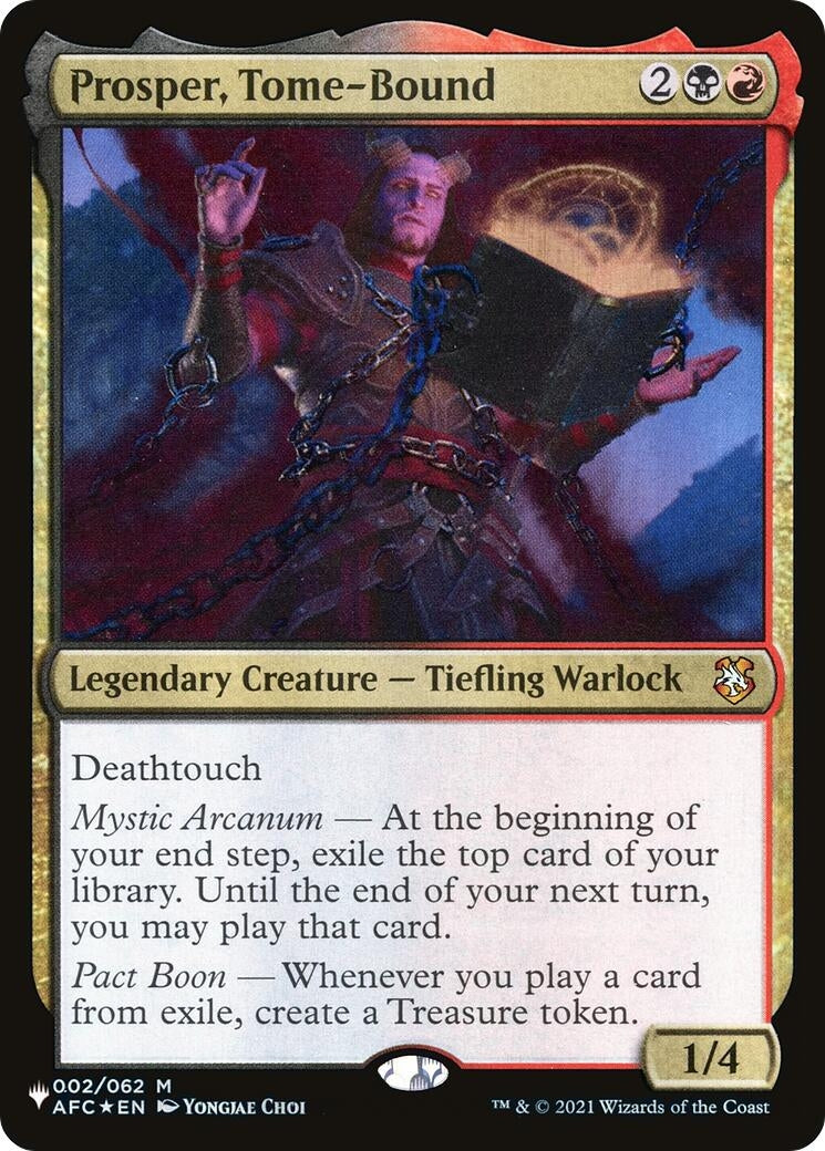 Image for Prosper, Tome-Bound (The List Reprints) (002/062) - Magic: The Gathering