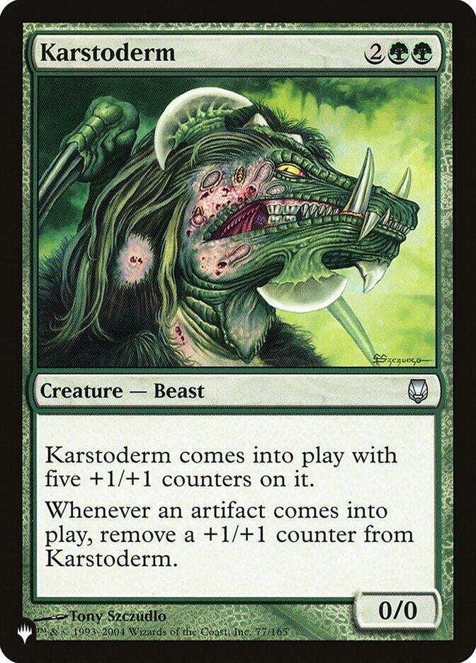 Image for Karstoderm (The List Reprints) (77/165) - Magic: The Gathering