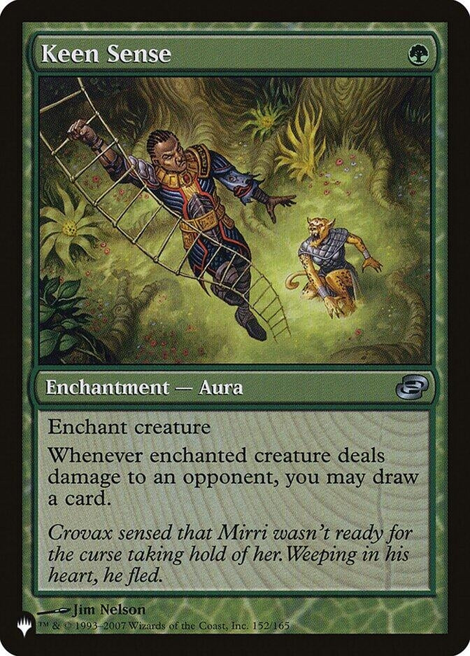 Image for Keen Sense (The List Reprints) (152/165) - Magic: The Gathering