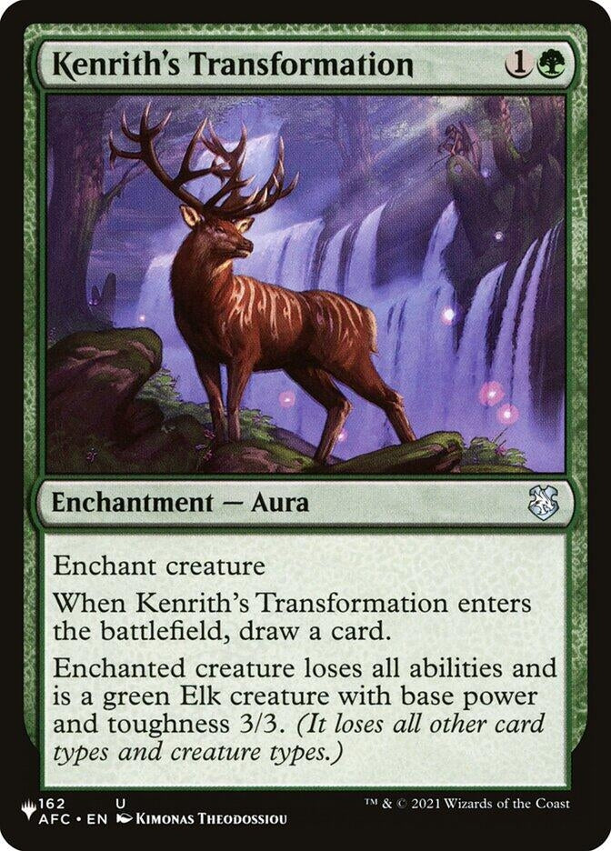 Image for Kenrith's Transformation (The List Reprints) (162/062) - Magic: The Gathering