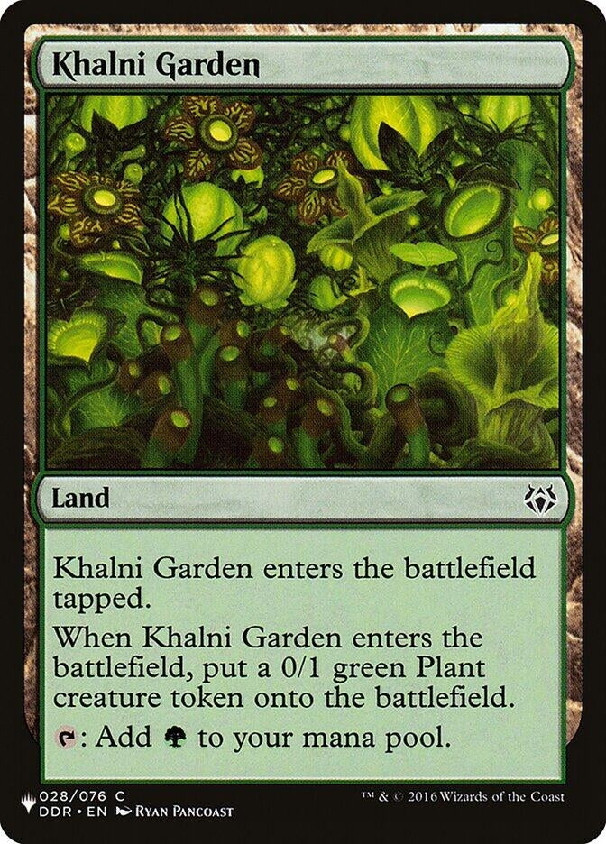 Image for Khalni Garden (The List Reprints) (028/076) - Magic: The Gathering