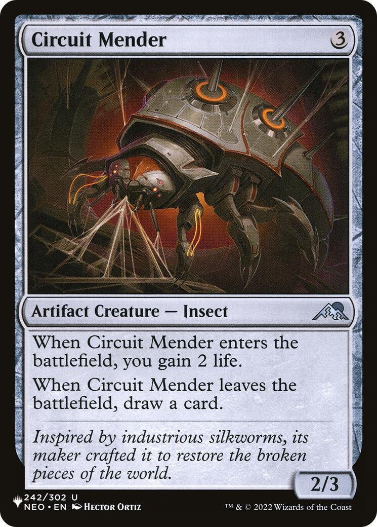 Image for Circuit Mender (The List Reprints) (242/302) - Magic: The Gathering