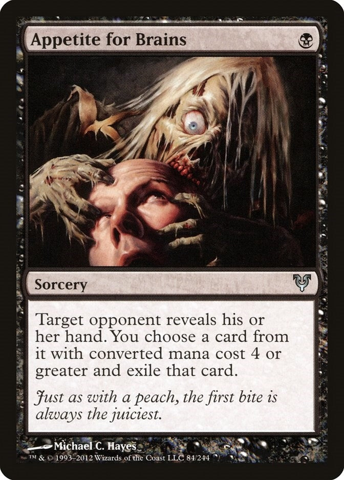 Image for Appetite for Brains (Avacyn Restored) (84) - Magic: The Gathering