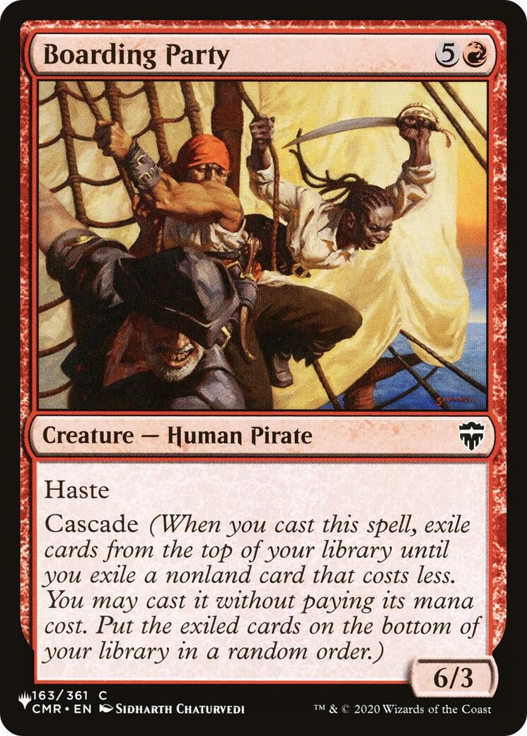 Image for Boarding Party (The List Reprints) (163/361) - Magic: The Gathering