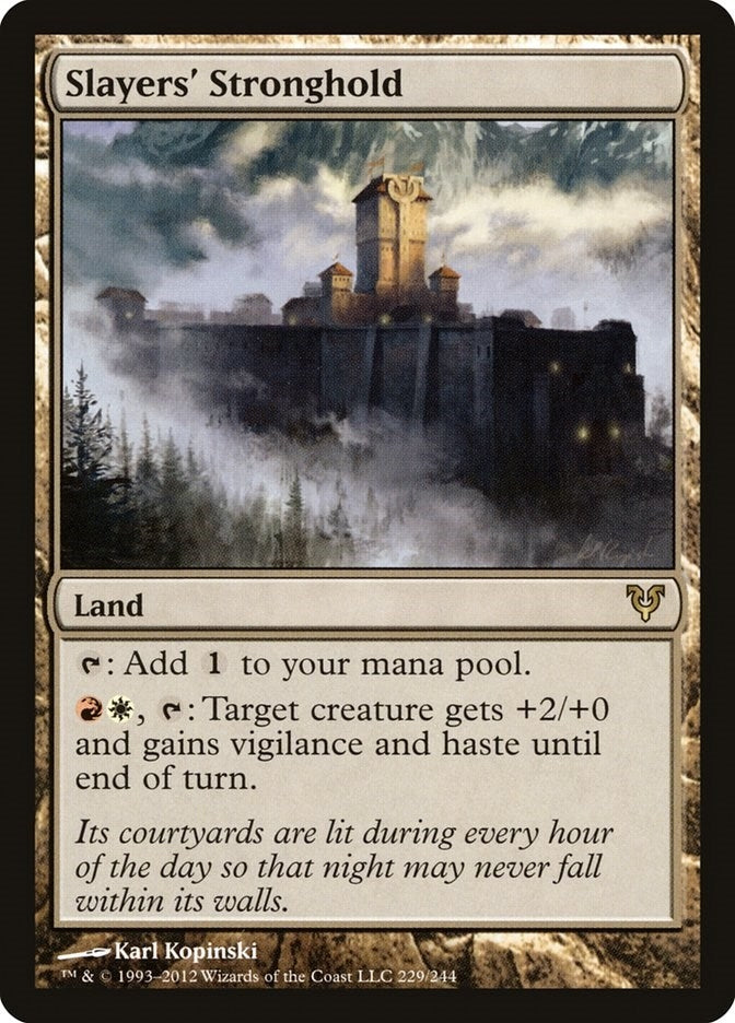 Image for Slayers' Stronghold (Avacyn Restored) (229) - Magic: The Gathering