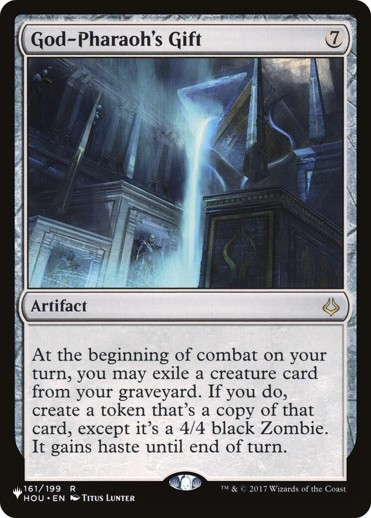 Image for God-Pharaoh's Gift (The List Reprints) (161/199) - Magic: The Gathering