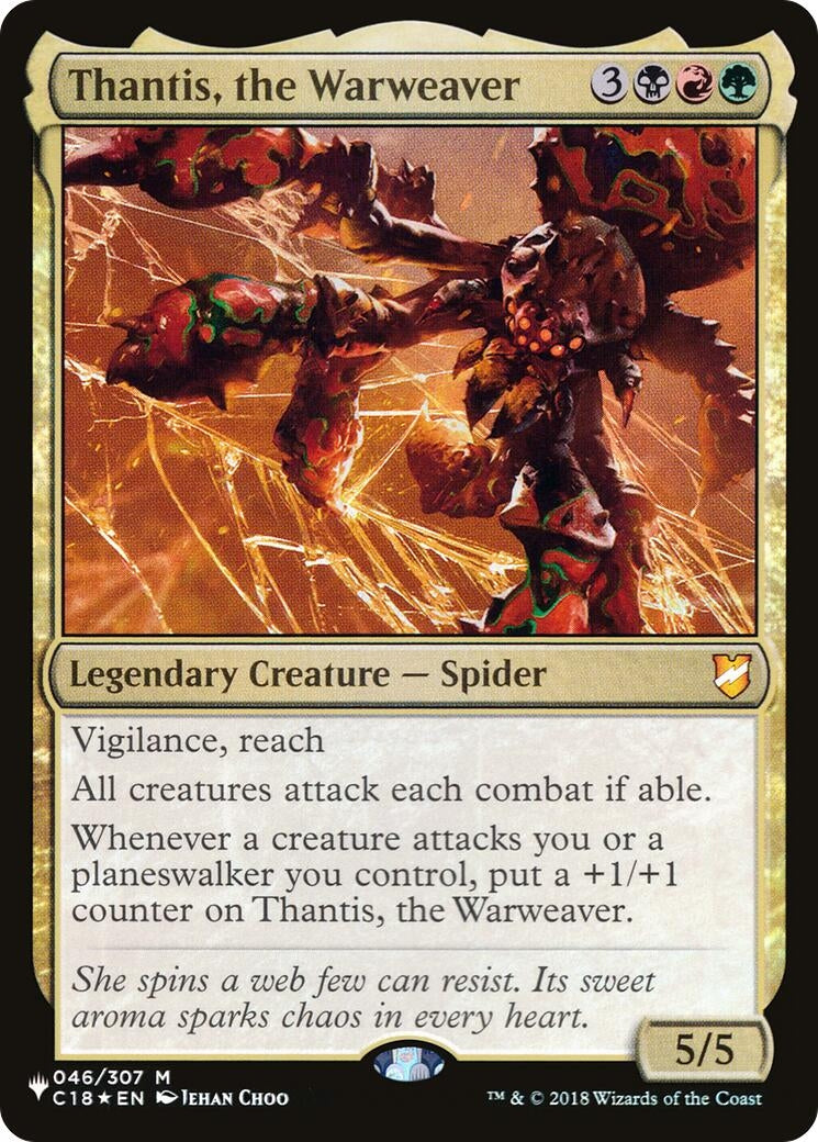 Image for Thantis, the Warweaver (The List Reprints) (046/307) - Magic: The Gathering