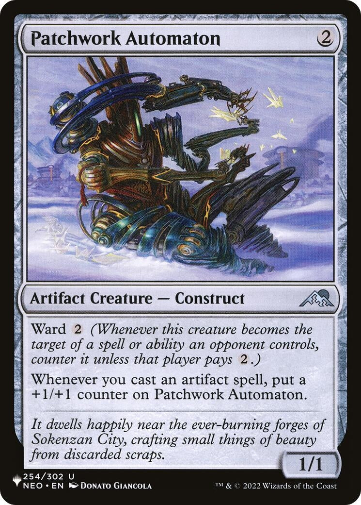 Image for Patchwork Automaton (The List Reprints) (254/302) - Magic: The Gathering