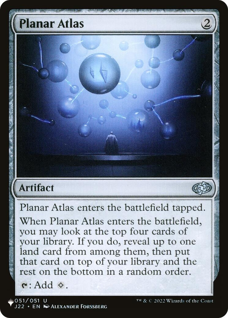Image for Planar Atlas (The List Reprints) (051/051) - Magic: The Gathering