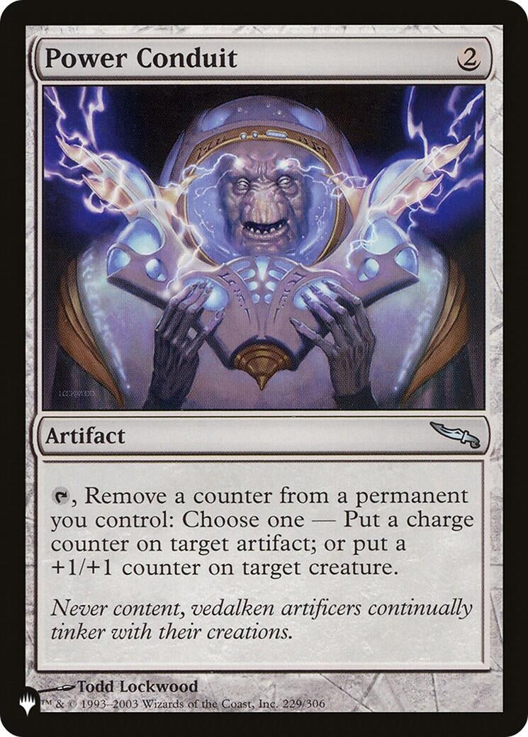 Image for Power Conduit (The List Reprints) (229/306) - Magic: The Gathering
