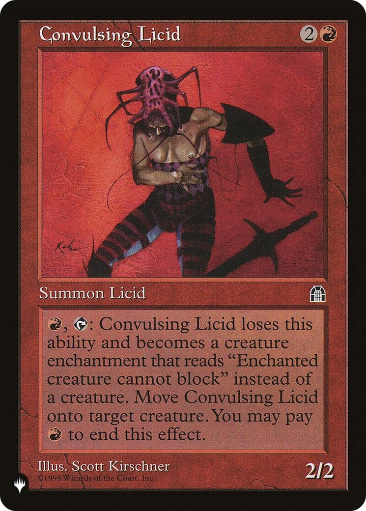 Image for Convulsing Licid (The List Reprints) - Magic: The Gathering