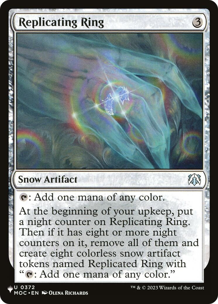 Image for Replicating Ring (The List Reprints) (0372) - Magic: The Gathering