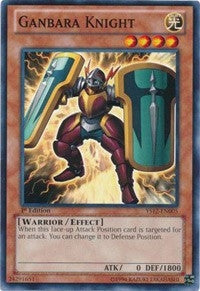 Image for Ganbara Knight (Starter Deck: Xyz Symphony) (YS12-EN005) - YuGiOh