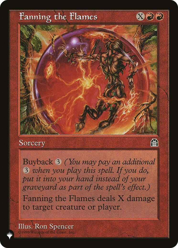 Image for Fanning the Flames (The List Reprints) - Magic: The Gathering