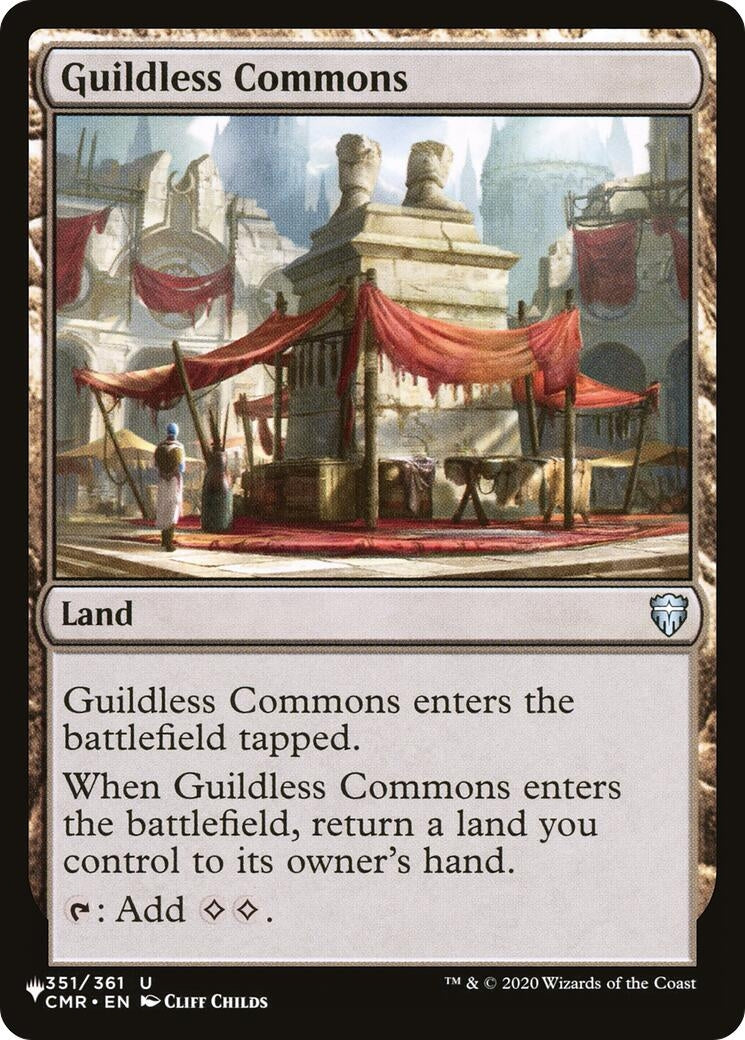 Image for Guildless Commons (The List Reprints) (351/361) - Magic: The Gathering